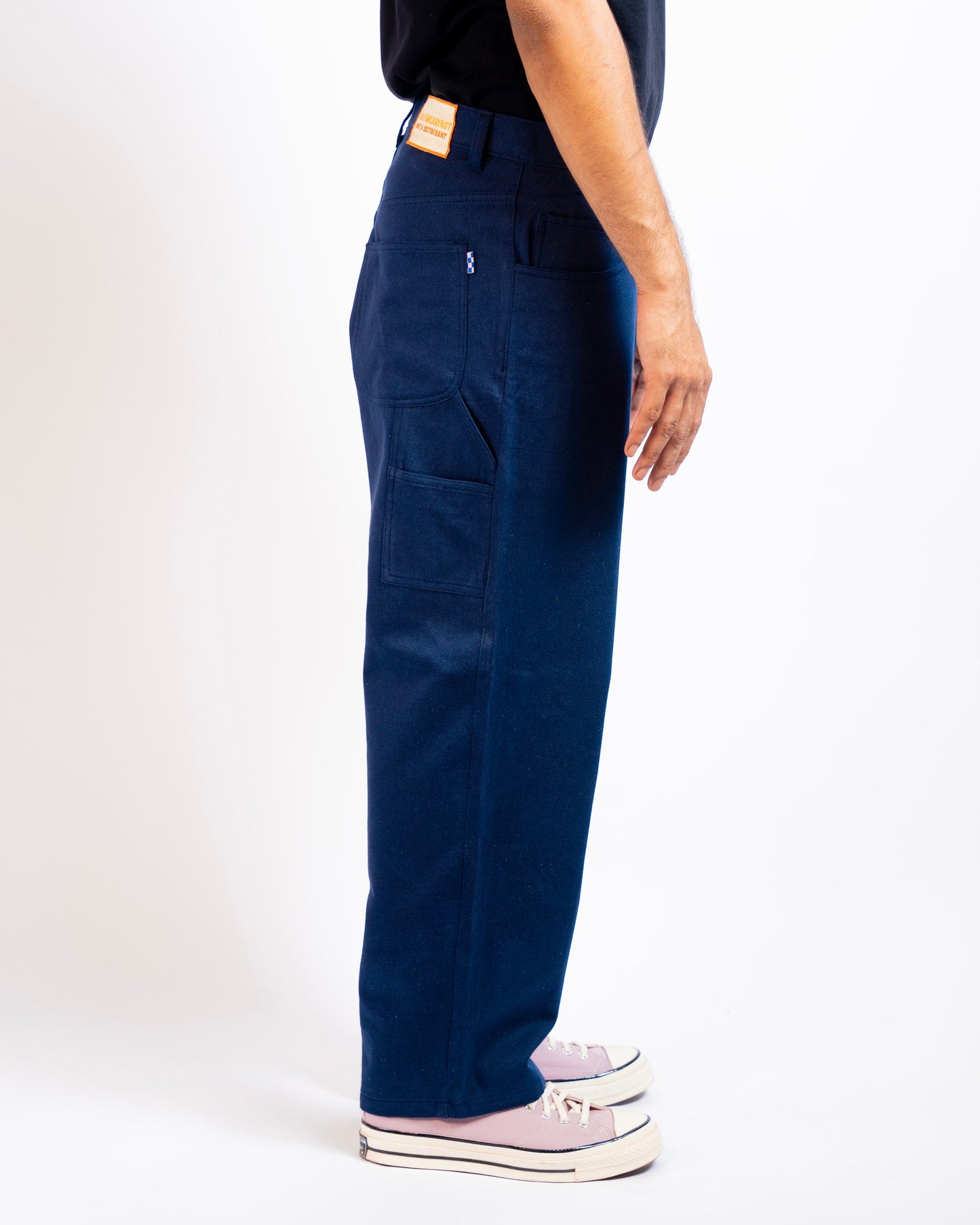 Handloom Work Pants - Blue