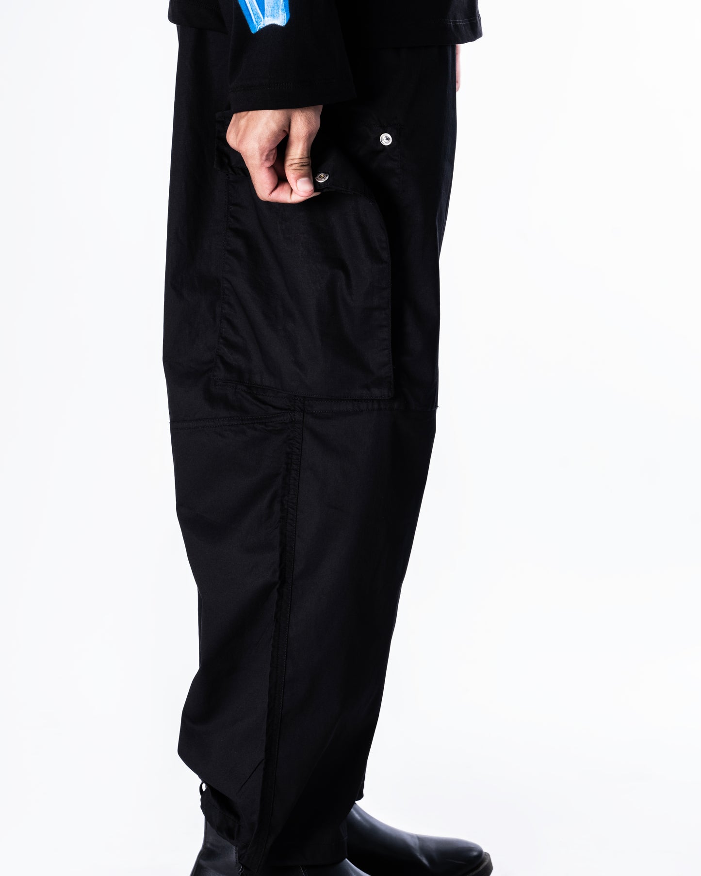 Modular Pockets Parachute Pants
