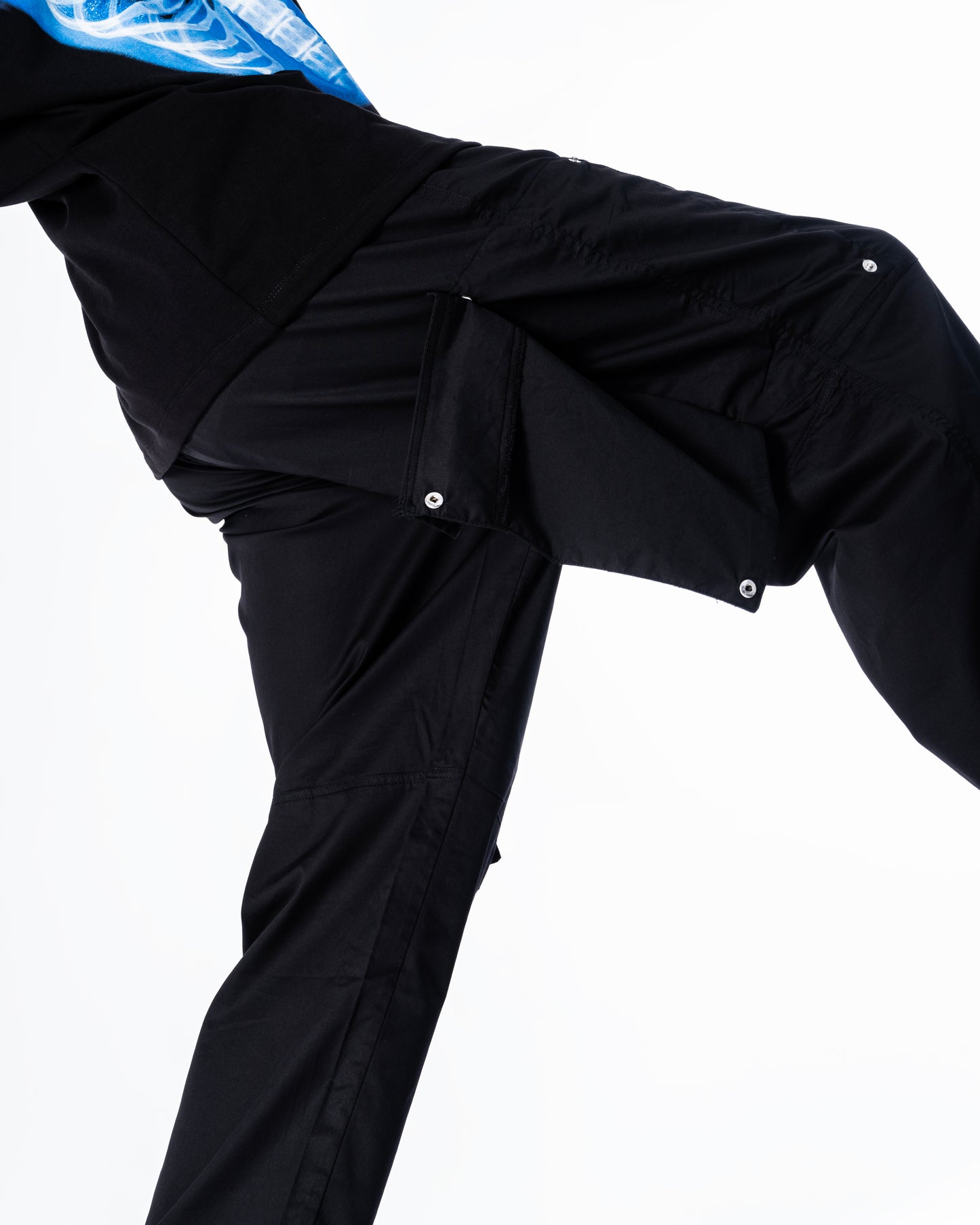 Modular Pockets Parachute Pants